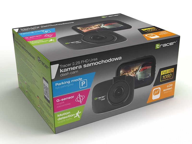 Tracer URSA Full HD Battery Black TRAKAM47110 – Tracer Видеорегистратори