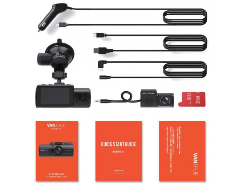 Vantrue N4 2.5K 3ch video recorder Vantrue N4 2.5K 3ch video recorder
