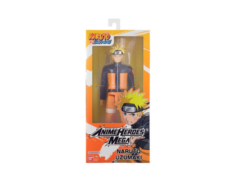 ANIME HEROES MEGA NARUTO - UZUMAKI NARUTO AH38151 – BANDAI Фигури