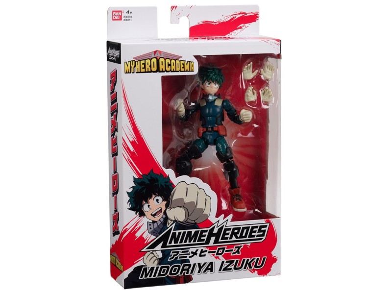 ANIME HEROES MY HERO ACADEMIA - MIDORIYA IZUKU AH36911 – BANDAI Фигури