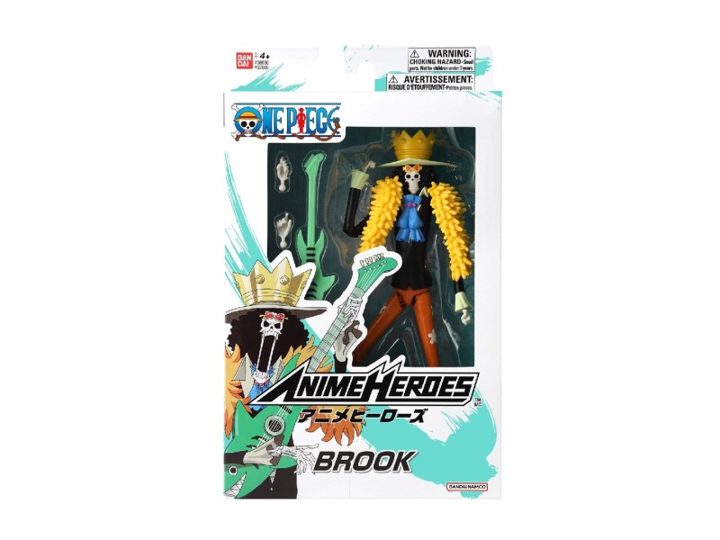 ANIME HEROES ONE PIECE - BROOK AH37006 – BANDAI Фигури