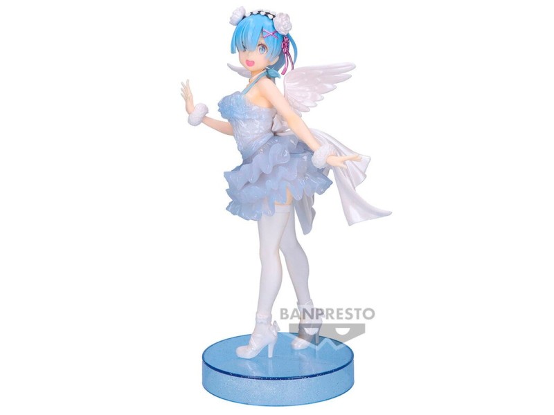 BANPRESTO RE:ZERO ESPRESTO CLEAR&DRESSY - REM (SPECIAL COLOR Ver.) BP89697P – BANDAI Фигури