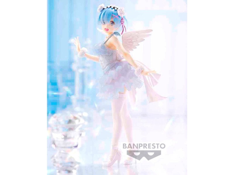 BANPRESTO RE:ZERO ESPRESTO CLEAR&DRESSY - REM (SPECIAL COLOR Ver.) BP89697P – BANDAI Фигури