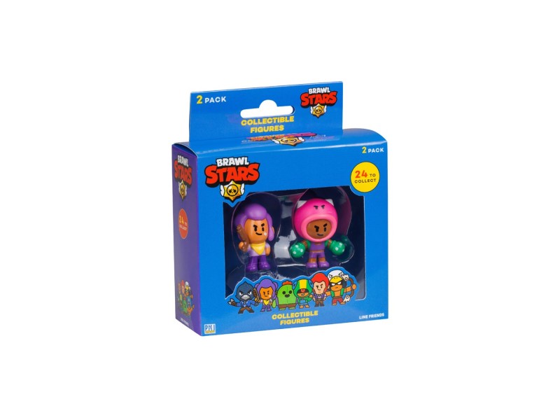 BRAWL STARS S1 FIGURES - 2 PACK VER.B BRW2015B – P.M.I. Kids World Фигури