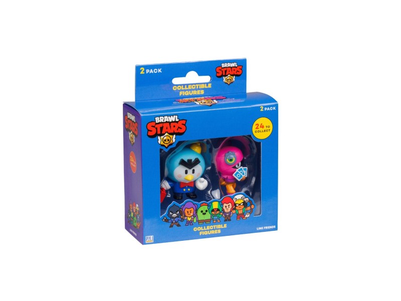 BRAWL STARS S1 FIGURES - 2 PACK VER.E BRW2015E – P.M.I. Kids World Фигури