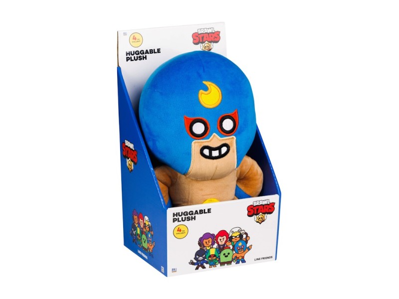 BRAWL STARS S1 HUGGABLE PLUSH 30 CM - EL PRIMO BRW7008C – P.M.I. Kids World Фигури