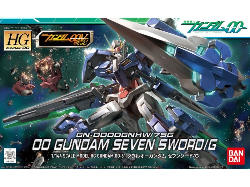 Bandai HG 1/144 OO GUNDAM Seven Sword/G collectible figurine GUN85503 – BANDAI Фигури