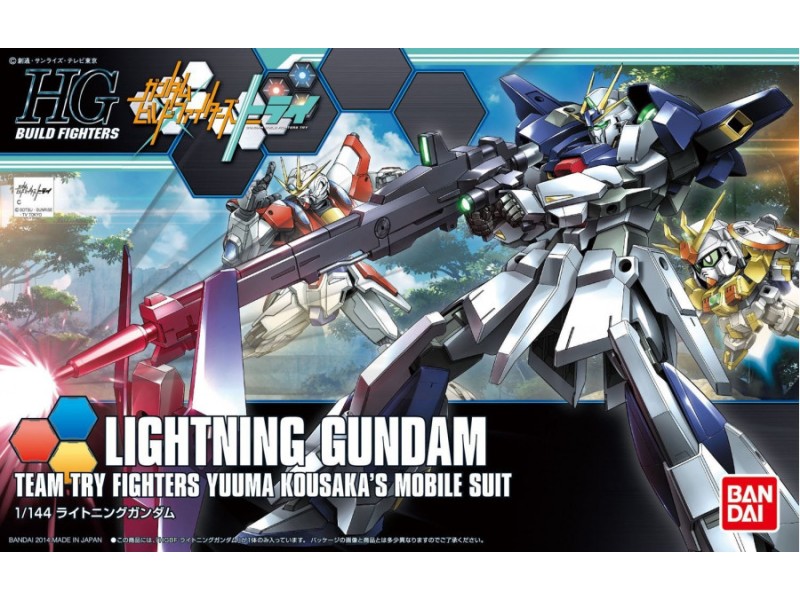 HGBF 1/144 LIGHTNING GUNDAM GUN55433 – BANDAI Фигури