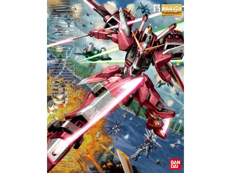 MG 1/100 ZGMF-19A INFINITE JUSTICE GUNDAM GUN63041 – BANDAI Фигури