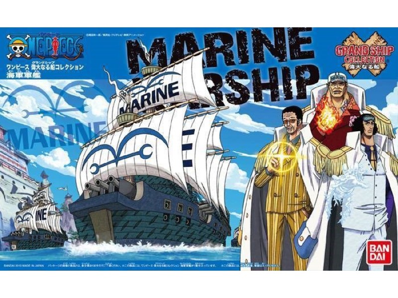 ONE PIECE GRAND SHIP COLLECTION MARINE SHIP GUN55619 – BANDAI Фигури