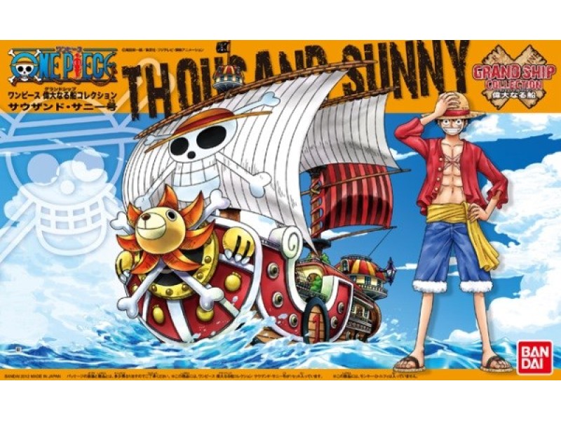 ONE PIECE GRAND SHIP COLLECTION THOUSAND SUNNY GUN57426 – BANDAI Фигури