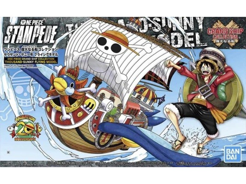 ONE PIECE STAMPEDE GRAND SHIP COLLECTION THOUSAND SUNNY FLYING MODEL GUN57794 – BANDAI Фигури