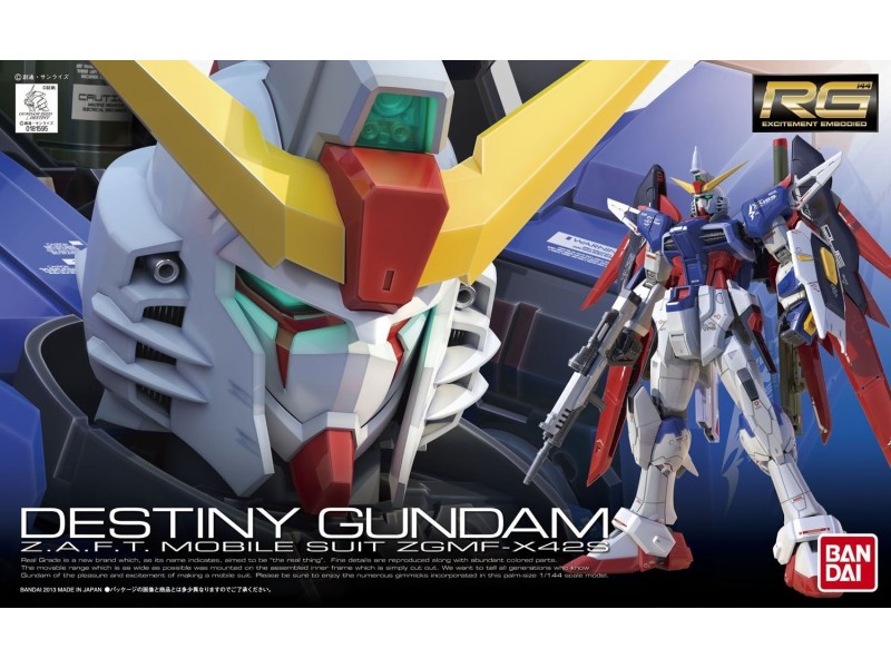 RG 1/144 DESTINY GUNDAM BL DIZBNDFIG0825 – BANDAI Фигури