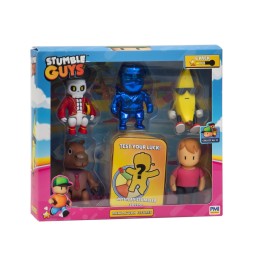 STUMBLE GUYS - MINI FIGURKI- DELUXE 6 FIGUREK VER.B