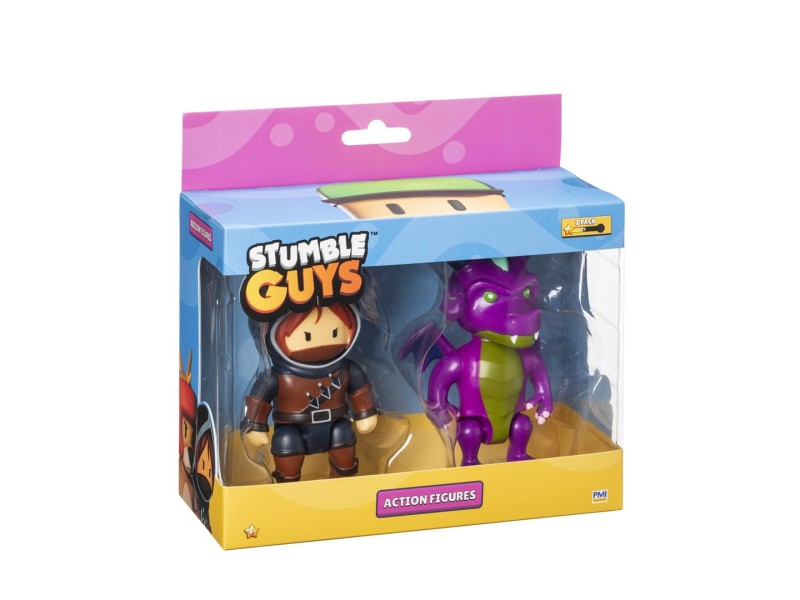 STUMBLE GUYS S2 ACTION FIGURE 11.5cm - 2 PACK VER.A SG6215A – P.M.I. Kids World Фигури
