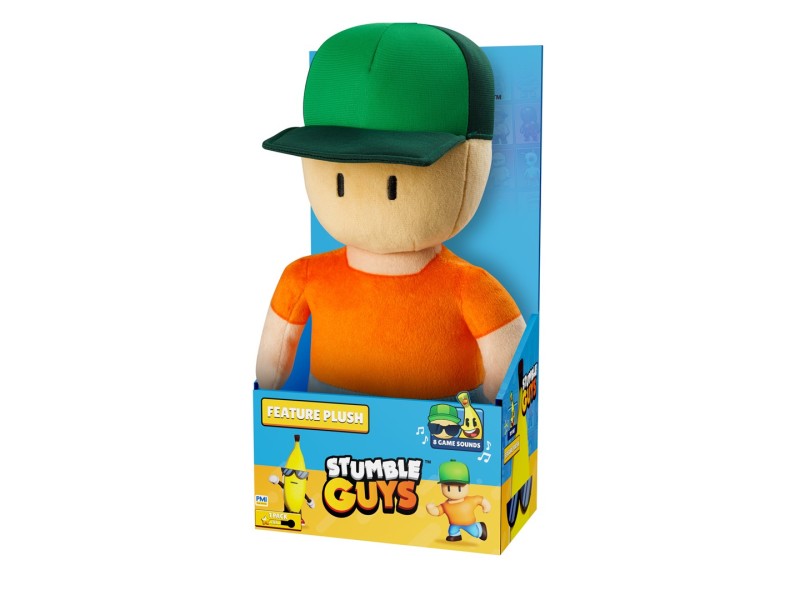 STUMBLE GUYS S2 FEATURE PLUSH 25 cm - MR. STUMBLE FIGPKWKOL0082 – P.M.I. Kids World Фигури