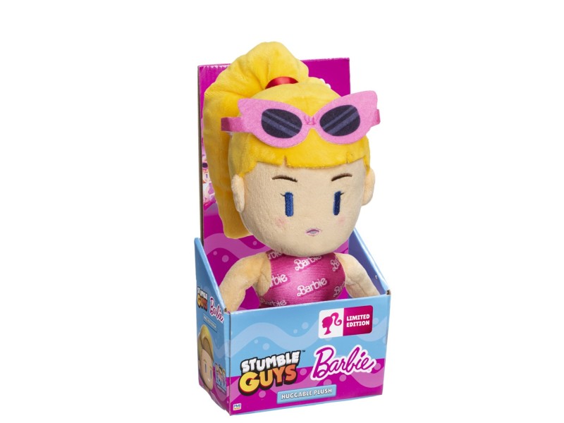 STUMBLE GUYS x BARBIE HUGGABLE PLUSH 30 cm - BARBIE SGB7008A – P.M.I. Kids World Фигури