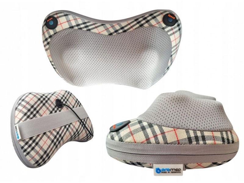 Back, body, neck massage cushion Oromed Oro-pillow Shiatsu OROMED ORO-PILLOW – oromed Масажори