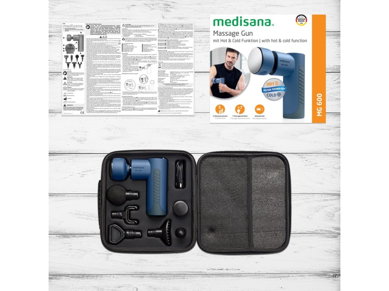 Massage Gun Medisana MG 600 with hot&cold function 88987 – Medisana Масажори