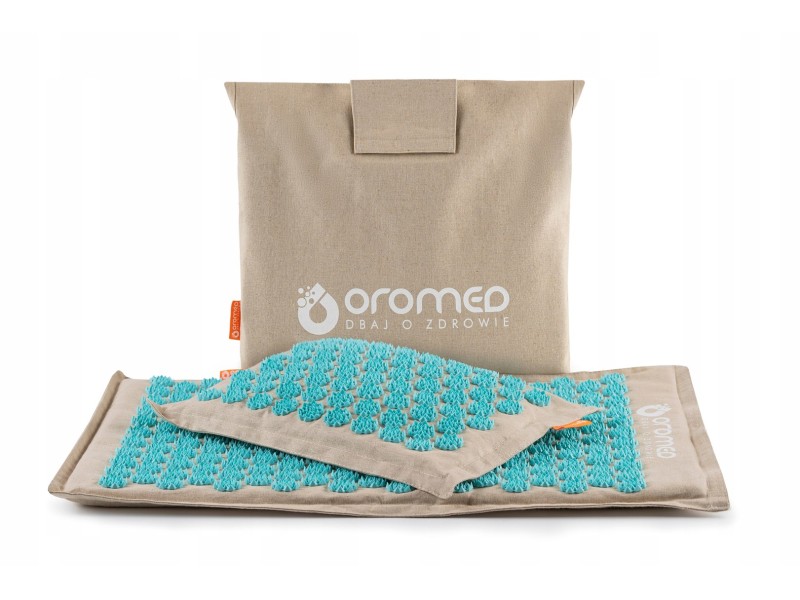 ORO-HEALTH acupressure mat, colour grey ORO-HEALTH SZARY – oromed Масажори
