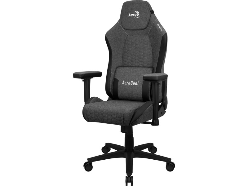 Aerocool CROWNASHBK, Ergonomic Gaming Chair, Adjustable Cushions, AeroWeave Technology, Black AEROCROWN-ASH-BLACK – Aerocool Геймърски столове