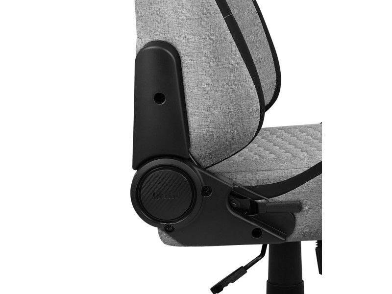 Aerocool CROWNASHGR, Ergonomic Gaming Chair, Adjustable Cushions, AeroWeave Technology, Grey AEROCROWN-ASH-GREY – Aerocool Геймърски столове