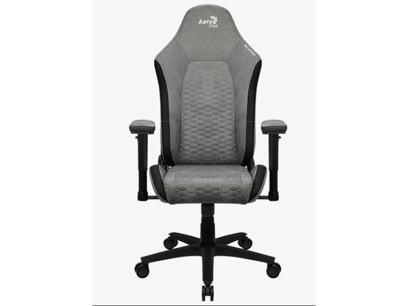 Aerocool Crown AeroSuede Universal gaming chair Padded seat Stone Grey AEROCROWN-STONE-GREY – Aerocool Геймърски столове