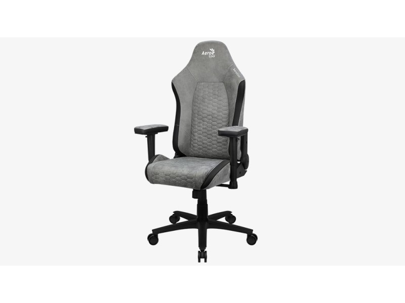 Aerocool Crown AeroSuede Universal gaming chair Padded seat Stone Grey AEROCROWN-STONE-GREY – Aerocool Геймърски столове