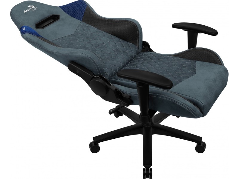 Aerocool DUKE AeroSuede Universal gaming chair Black,Blue AEROAC-280DUKE-BK/BL – Aerocool Геймърски столове