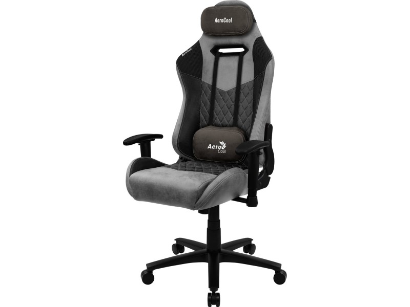Aerocool DUKE AeroSuede Universal gaming chair Black,Grey AEROAC-280DUKE-BK – Aerocool Геймърски столове