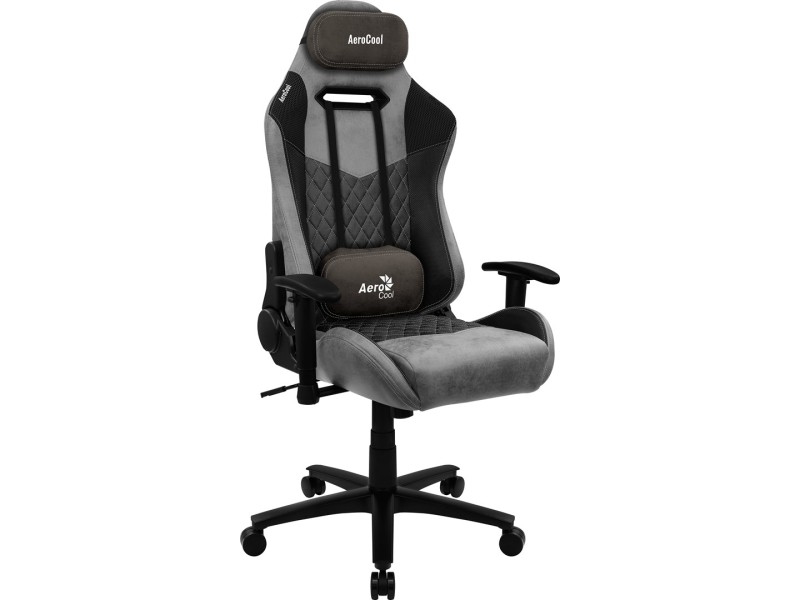 Aerocool DUKE AeroSuede Universal gaming chair Black,Grey AEROAC-280DUKE-BK – Aerocool Геймърски столове
