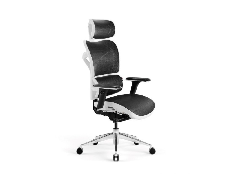 Diablo V-COMMANDER Office armchair Black, White 1112 –  Геймърски столове