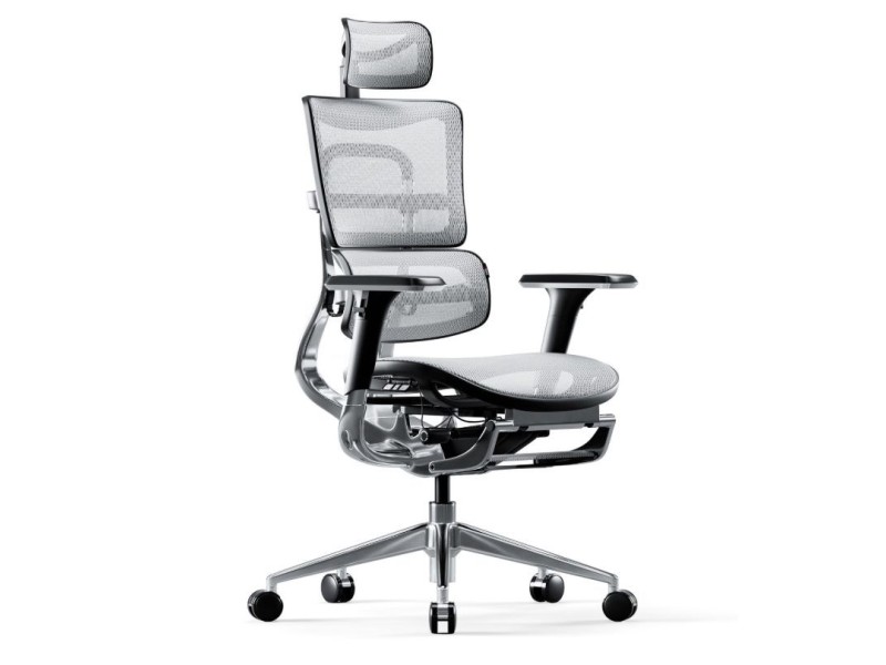 Diablo  V-Master gaming chair black and white 1535 –  Геймърски столове