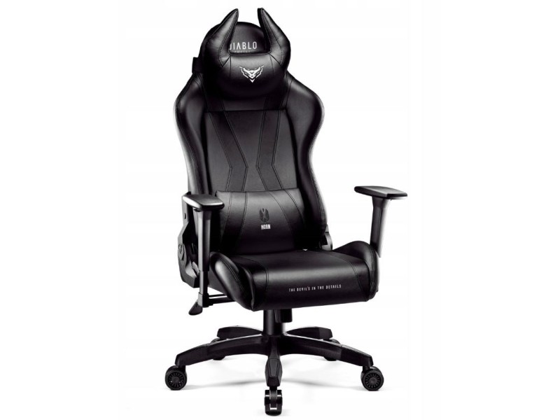 Diablo X-HORN 2.0. Black and black gaming chair 860 –  Геймърски столове