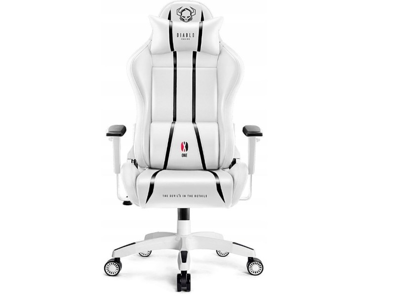 Diablo X-ONE 2.0 Normal gaming chair white and black 1085 –  Геймърски столове