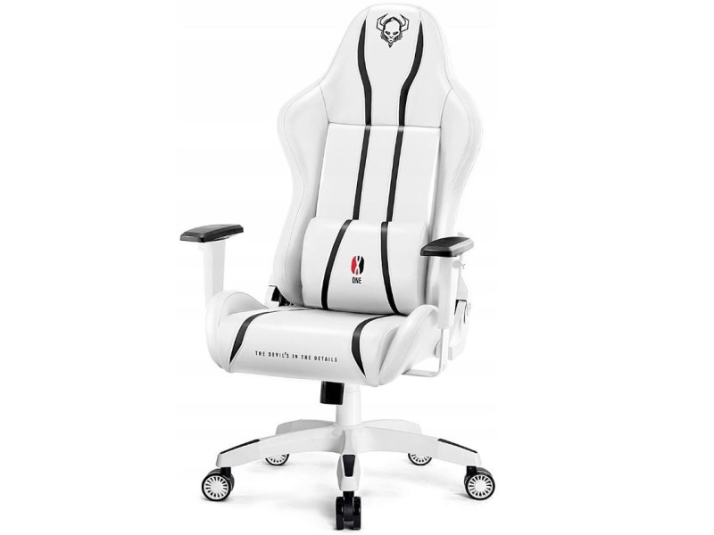 Diablo X-ONE 2.0 Normal gaming chair white and black 1085 –  Геймърски столове