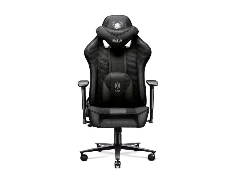 DiabloX-PLAYER 2.0. normal gaming chair Black 1077 –  Геймърски столове