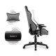 Gaming chair for children Huzaro HZ-Ranger 6.0 Gray Mesh, gray and black HZ-Ranger 6.0 Grey Mesh – huzaro Геймърски столове