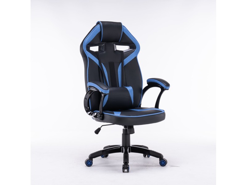 Gaming swivel chair DRIFT, blue DRIFT NIE – TOP E SHOP Геймърски столове
