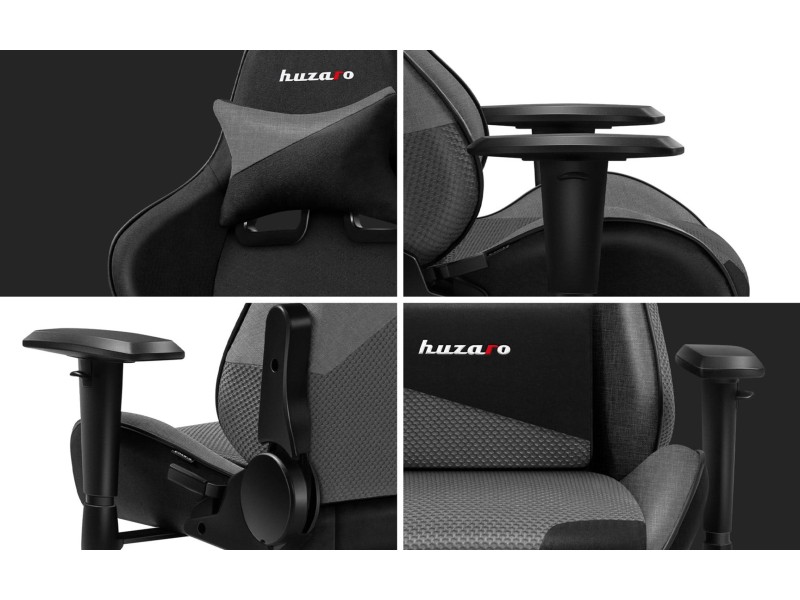 Huzaro Force 6.2 Grey Mesh gaming chair Hz-Force 6.2 Grey Mesh – huzaro Геймърски столове