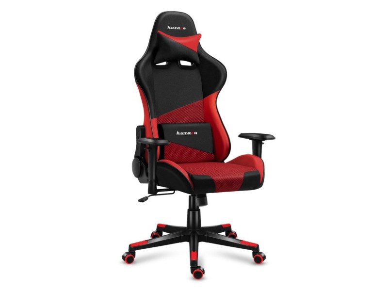 Huzaro Force 6.2 PC gaming chair Bucket (cradle) seat Black, Red Hz-Force 6.2 Red Mesh – huzaro Геймърски столове