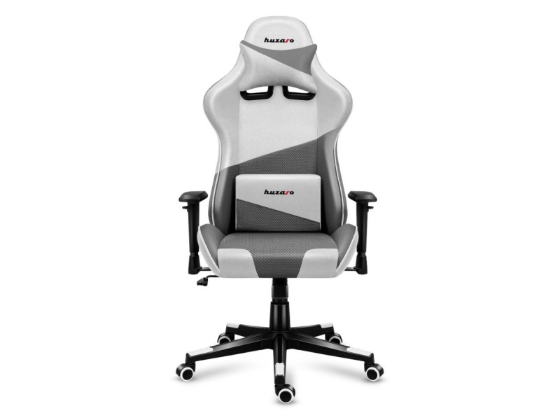Huzaro Force 6.2 PC gaming chair Bucket (cradle) seat Grey, White Hz-Force 6.2 White Mesh – huzaro Геймърски столове