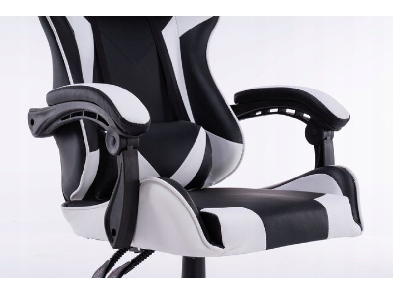 REMUS swivel gaming chair, white REMUS bia – TOP E SHOP Геймърски столове