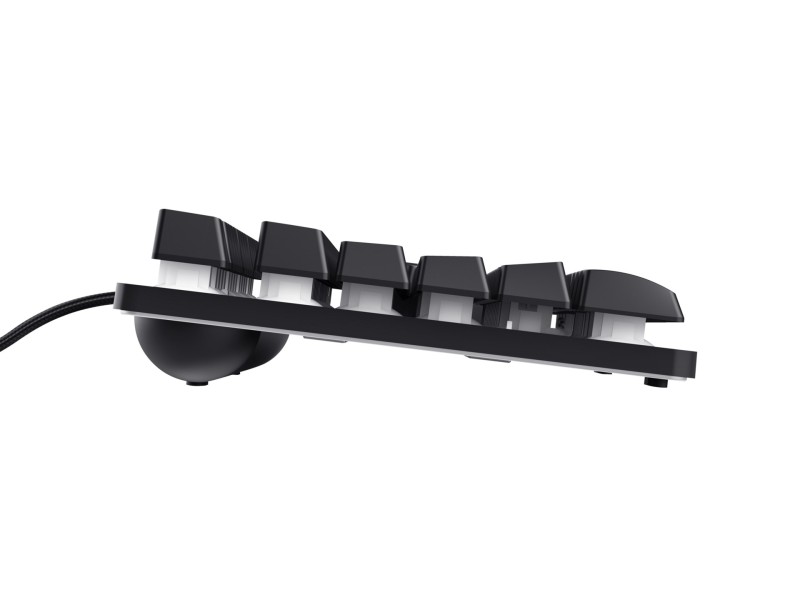Trust GXT 833 Thado keyboard Gaming USB Dutch Black, Silver 23698 – TRUST Клавиатури