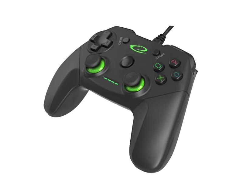 Esperanza EGG110K Gaming Controller Gamepad PC,Playstation 3 Analogue / Digital USB 2.0 Black EGG110K – Esperanza Геймпадове, джойстици и волани