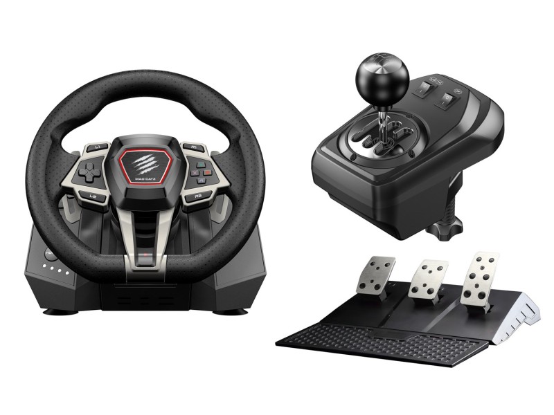 Kierownica Mad Catz M.2.X Pro Racing Force Feedback Wheel GRPCCAINBL000-0 – Madcatz Геймпадове, джойстици и волани