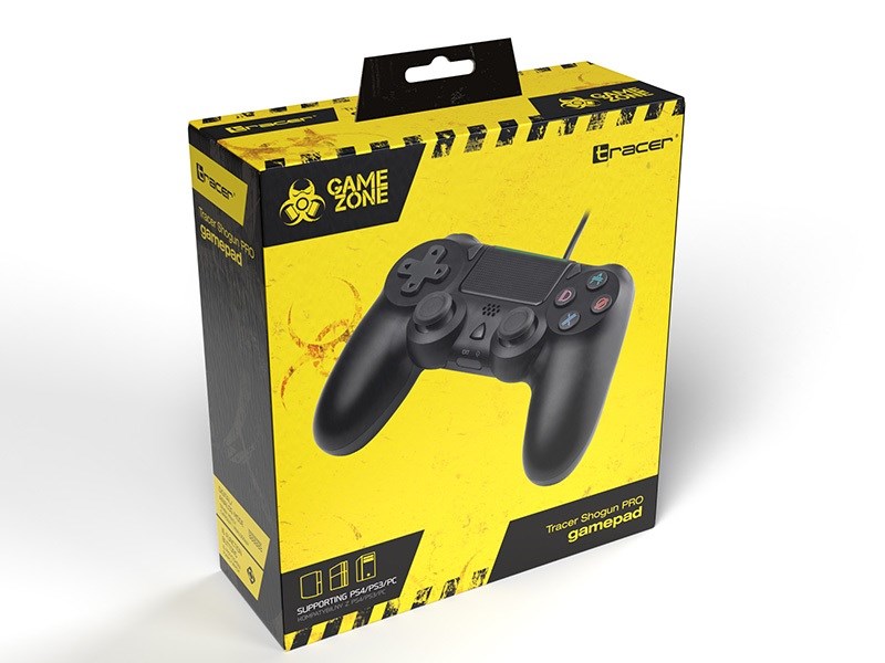 Tracer TRAJOY46852 Gaming Controller Gamepad Playstation 4 Playstation 3 PC Analogue / Digital Black TRAJOY46852 – Tracer Геймпадове, джойстици и волани