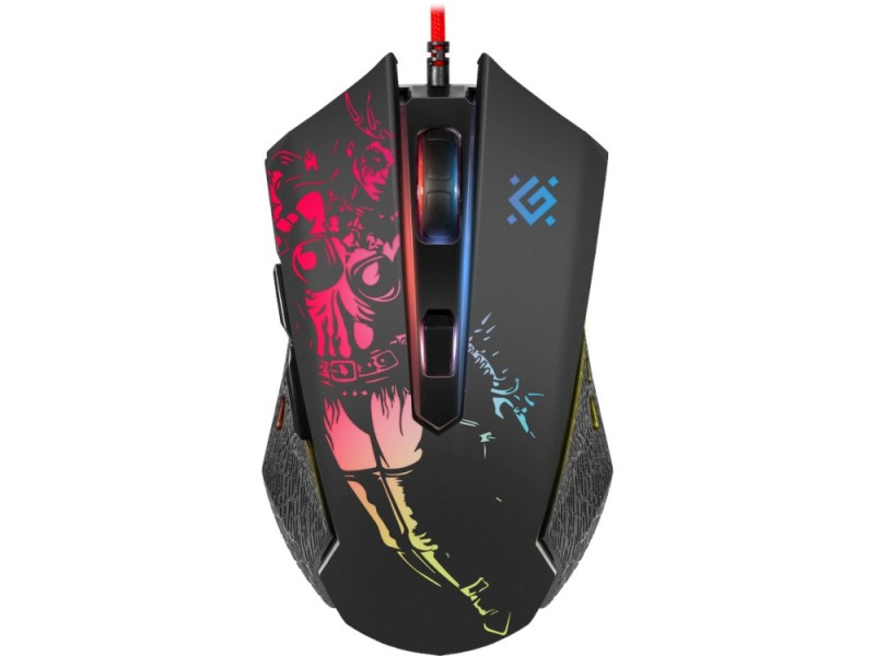 Gaming, optic, wired mouse  DEFENDER GM-933 SINSISTER 7200dpi 6P RGB 52933 – Defender Геймърски мишки