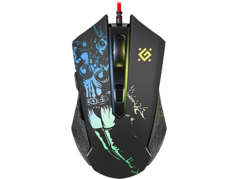 Gaming, optic, wired mouse  DEFENDER GM-933 SINSISTER 7200dpi 6P RGB 52933 – Defender Геймърски мишки