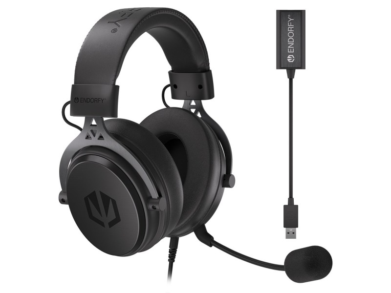 ENDORFY VIRO Plus USB Headset Wired Head-band Music/Everyday Black EY1A001 – ENDORFY Слушалки за конзоли
